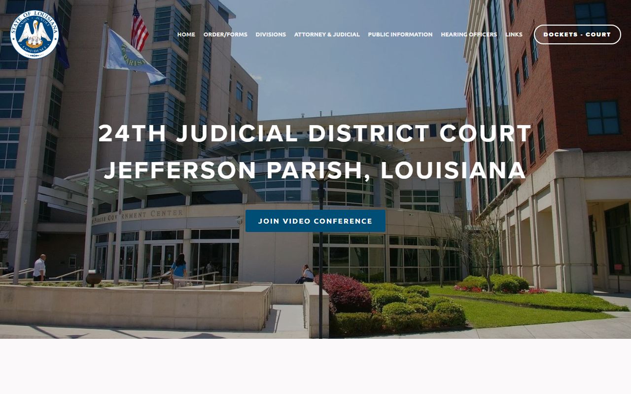 Jefferson Parish court records 24th Judicial District Court